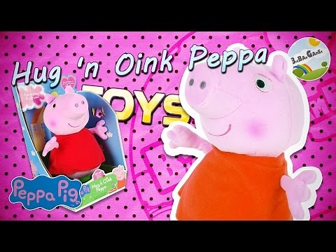 Peppa Pig Hug 'n Oink Talking Plush Fisher-Price