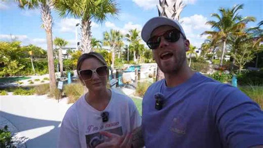 Elisha Gets an EPIC Hole in One at Volcano Adventure Golf!