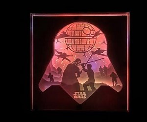 How to Make Shadow Box Star Wars