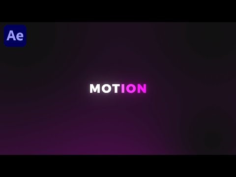 Colorful Text Fade Animation in After Effects - After Effects Tutorial | No Plugin