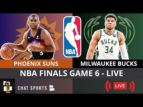 Suns vs Bucks NBA Finals Game 6 Live Streaming Scoreboard, Play-by-Play, Stats, Highlights, Updates