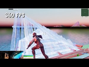 Fortnite on 1 FPS vs 360 FPS..