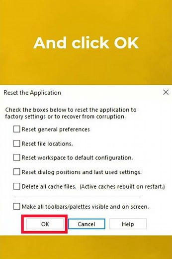 Reset all Preferences in PaintShop Pro