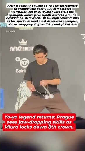 World Yo-Yo Contest Returns After 11 Years with Global Competition