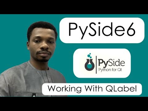 PySide6 Tutorial #2 - Displaying Texts & Images With QLabel