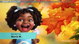 Color Lesson for Kids: Theory & Chart