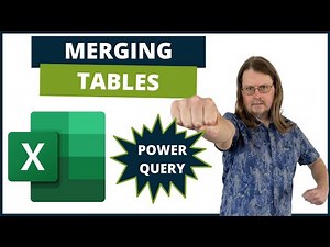 Excel Power Query Tutorial - Merging Tables (VLOOKUP Alternative)