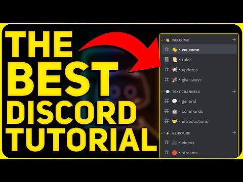 The ULTIMATE Discord Setup Tutorial 2023 - How to Setup a Discord Server WITH Bots & Roles!