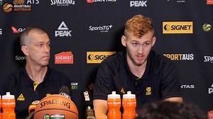 6.3K views · 115 reactions | BOOMERS | Re-live today's press conference with coach Andrej Lemanis and Jock Landale as the Boomers FIBA Basketball World Cup team was announced! #GoBoomers | Basketball Australia | Facebook