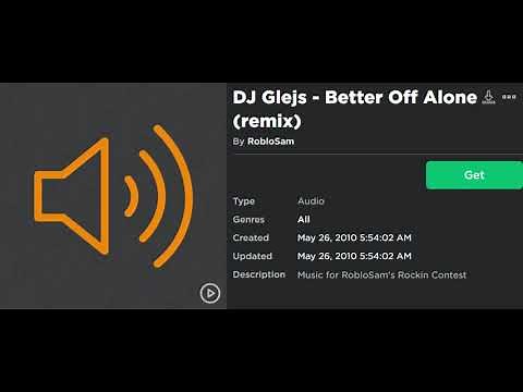 DJ Glejs - Better Off Alone (remix) [original low quality version]