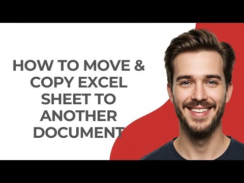 How To Move & Copy Excel Sheet To Another Document - GUIDE!