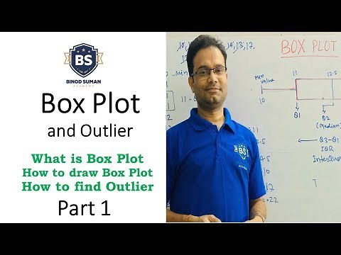 Box Plot - 1 | How to draw Box Plot and Outlier | Data Mining | Statistics