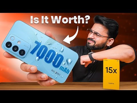 realme 15x Review 🤩 | 7000mAh🔋 + IP69 💦 | Is it Worth? 🤔