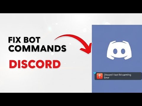 How To Fix Discord Bot Commands Not Working (Quick Fix)