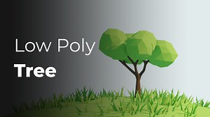 How to make a low poly tree in Blender 2.8