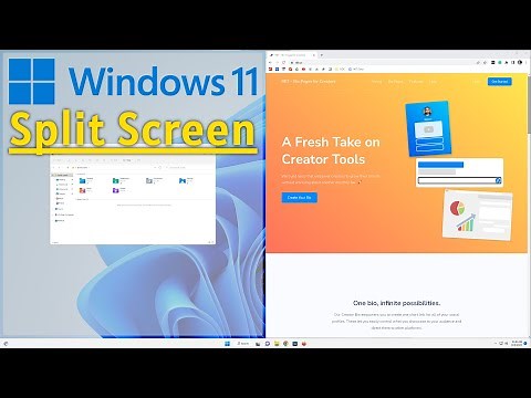 How To Use Split Screen on Windows 11