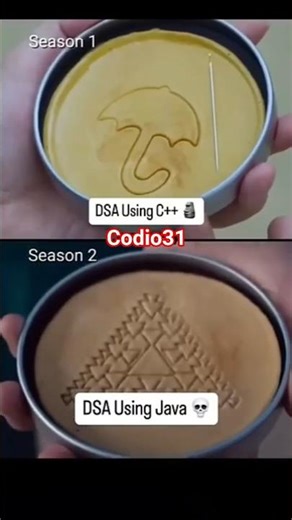 DSA using C++ 🆚 DSA using Java #dsa #dsaforbeginners #dsaguide #coding