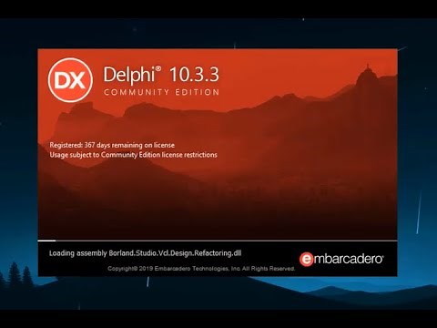 Como descargar e instalar Embarcadero Delphi Community 10.3 Rio