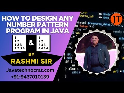 How to design any number pattern program in Java | A Step-by-Step Design Tricks!