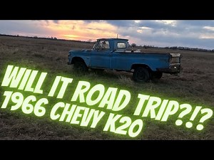 Will it Road Trip?!? 1966 Chevrolet K20 Factory 4x4! Brakes, fuel tank and cooling system upgrades!