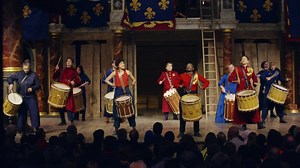 ‘The best kind of Globe experience… there’s no place quite like it’ (London Theatre) Watch our company of 10 actors play nearly 100 parts across the epic cycle of Henry IV Parts 1 and 2, and Henry V. | Shakespeare's Globe