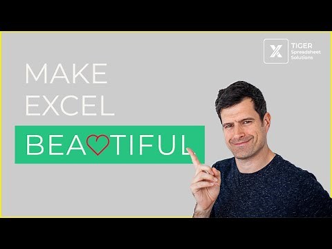 14 Excel Formatting Tips (Make Excel BEAUTIFUL!)