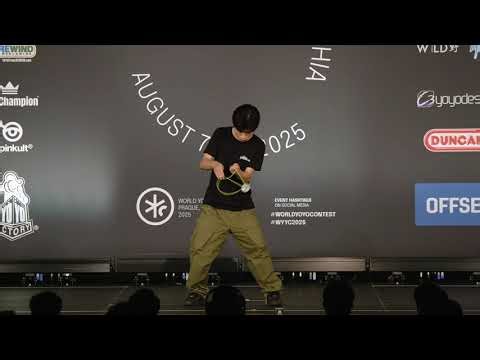 6th Place – Woochan Park – 1A Prelim Freestyle – World YoYo Contest 2025