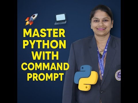 Master Python with Command Prompt| PYTHON with Command Prompt