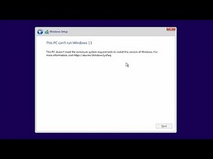 How to Install Windows 11 on Unsupported Hardware