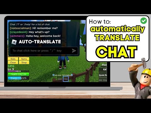 How To Auto Translate Chat In Roblox