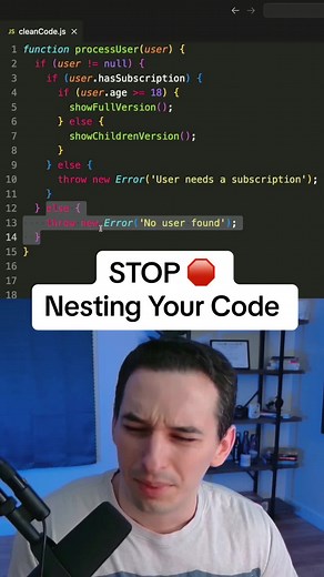 How to Avoid Nested Code in JavaScript