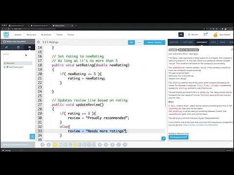 Homework Review: 3.3.7 and 3.3.8