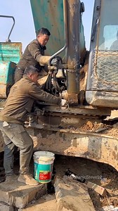 604K views · 7.7K reactions | Line Boring on Excavator. #auto #automobile #automechanic #mechanicsteve #excavator #automobile | Mechanic Steve | Facebook