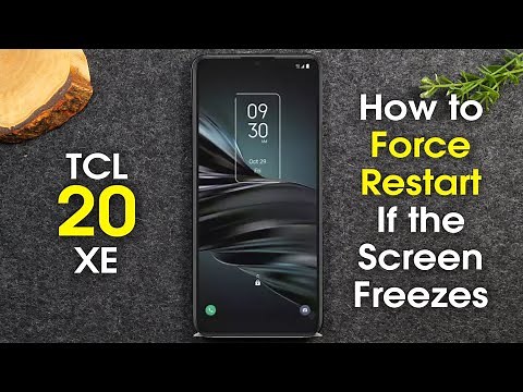 TCL 20 XE How to Force Restart If the Screen Freezes | TCL 20 XE Soft Reset
