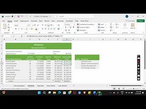 Illustrated Excel 365 | Module 11: SAM Project B | Alliancy, Inc. #illustratedexcel