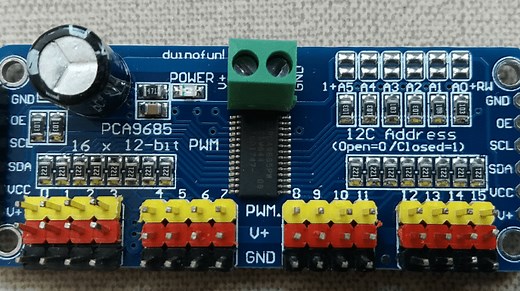 PCA9685: How to use with Arduino? - Electrical e-Library
