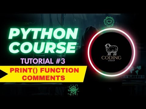 Python Print Function & Comments Explained (2025) | Tutorial-3