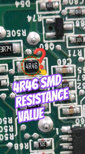 Here is what 4R46 surface mount resistance indicates
