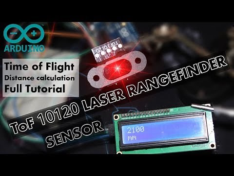 How to use ToF10120 + Arduino to measure distance using LASER Rangefinder