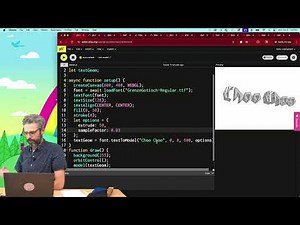 new p5.js 2 functions: textWeight, textContours, textModel