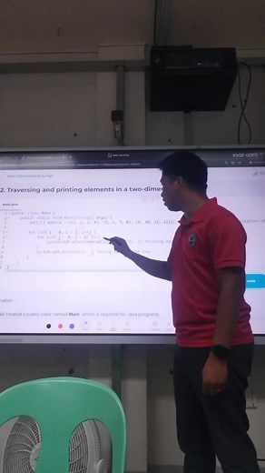 Part 117 | 2d Array. #java #programming #fyp