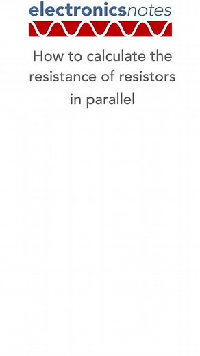 Resistors in Parallel: Formulas & Calculations #SHORTS