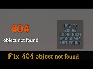 How To Solve Localhost Error 404 Not Found | Xampp Server | code with dhruv