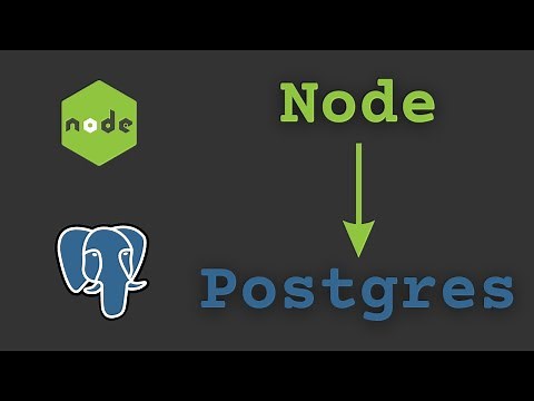 Connect Node to Postgres