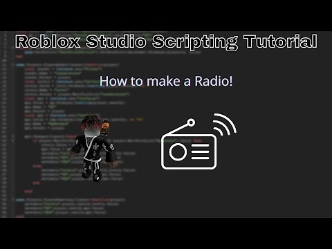 How to make a Radio in Roblox! (Roblox Studio 2022 Scripting Tutorial)
