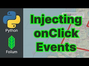 Python Folium #4 - Adding onClick Interactions
