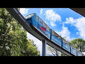 Hersheypark Monorail Park Tour On Ride POV Aerial GoPro HD Video Roller Coaster