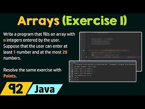 Arrays in Java (Exercise 1)