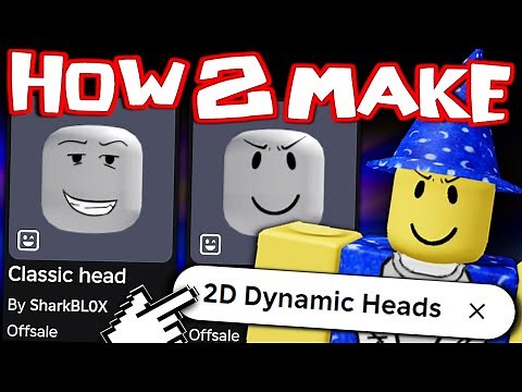 Easily Make Classic Looking Dynamic Heads/Faces! (ROBLOX UGC GUIDE)