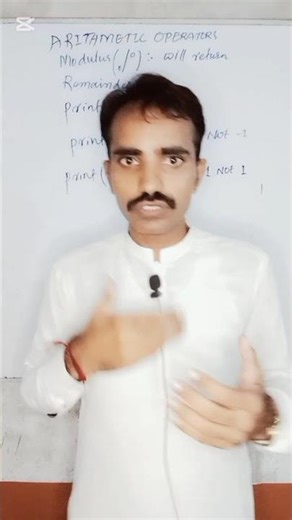 Modulus (%) | print(10%3) = 3 & print(-10%3) = 2 Not -1 Why? | #youtubeshorts #python